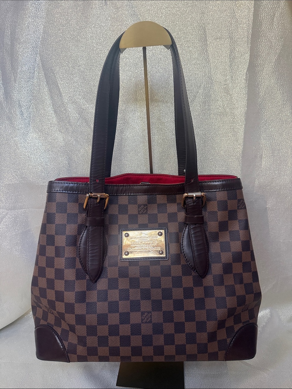 Louis Vuitton Damier Ebene Hampstead MM